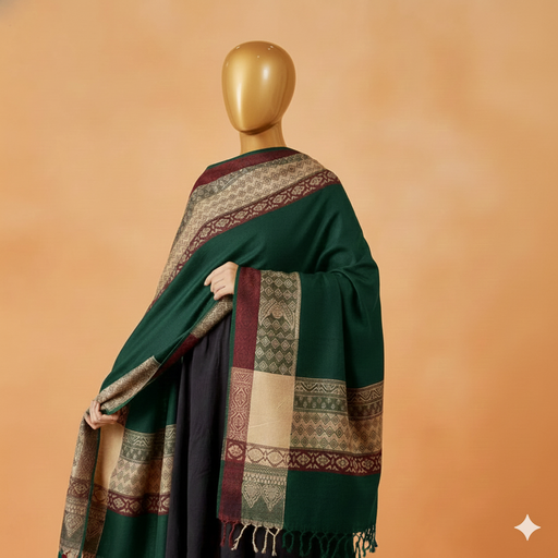 Almirah Premium Soft Winter Shawl for Women | Traditional Luxury Design | Warm & Versatile Wrap for Formal & Casual Wear